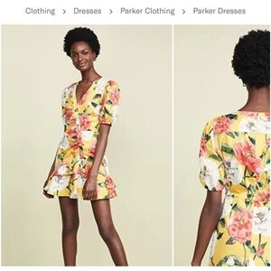 Parker Women's Minna Asymmetrical Button Dress